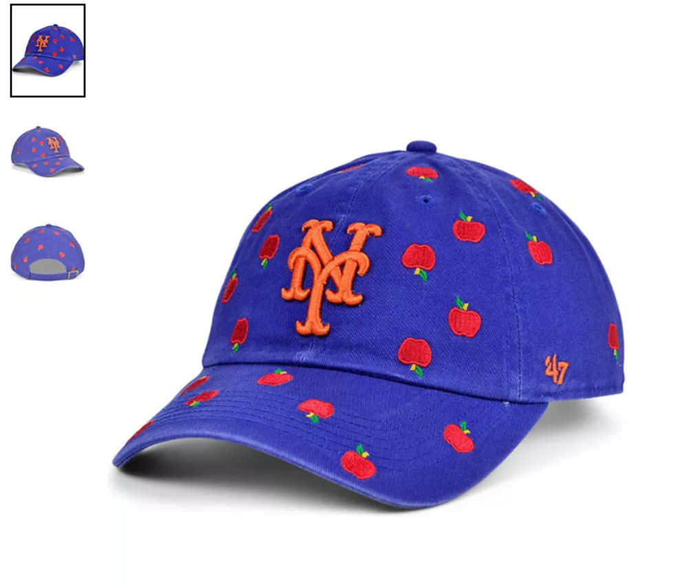 New York Mets '47 Women's Confetti Clean Up Adjustable Hat - Royal